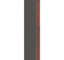 Ковровая плитка Interface Off Line 7559006 Pewter / Mandarin фото 1 | FLOORDEALER